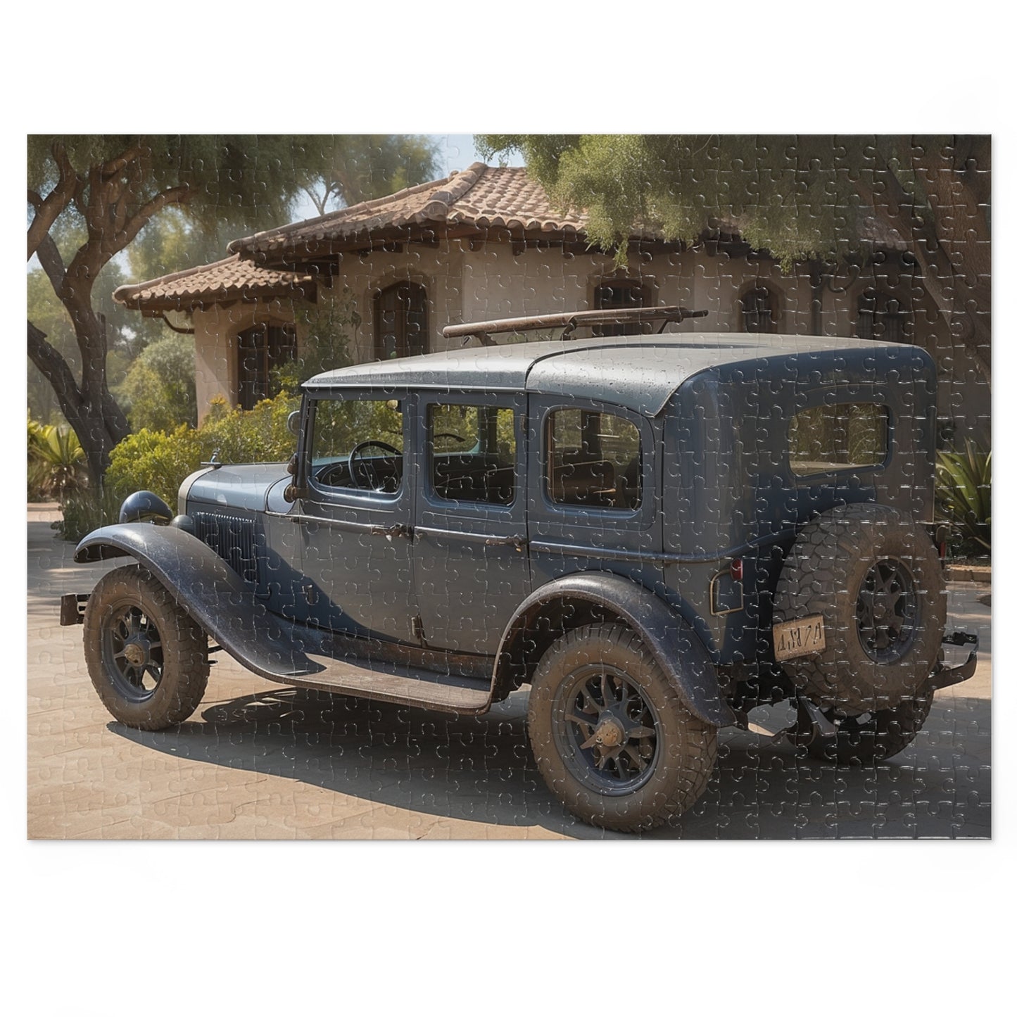 Heritage Homestead Automobile Jigsaw Puzzle (252, 500, 1000-Piece)