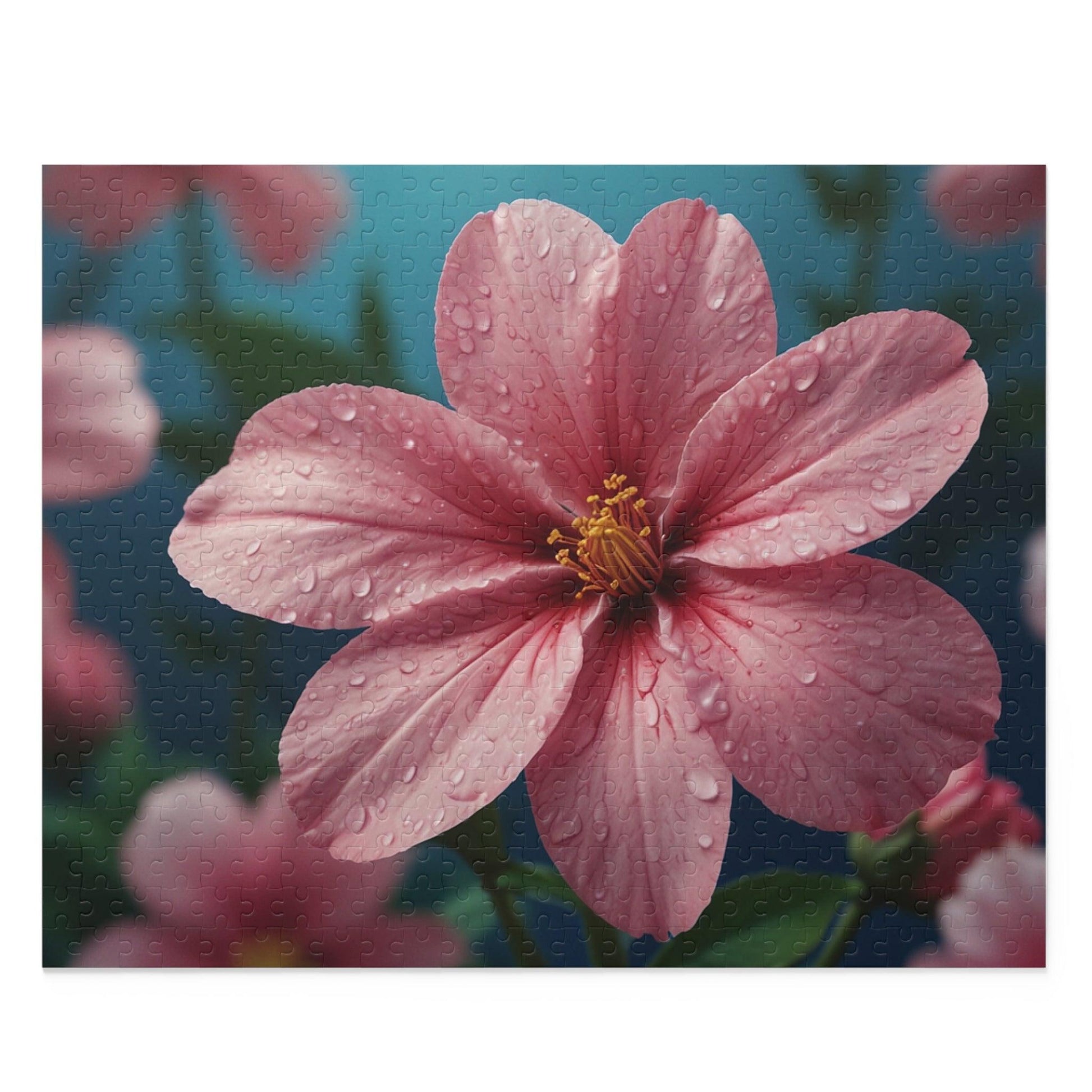 Rain-Kissed Blossoms Puzzle (120, 252, 500-Piece) - Puzzlers Paradise