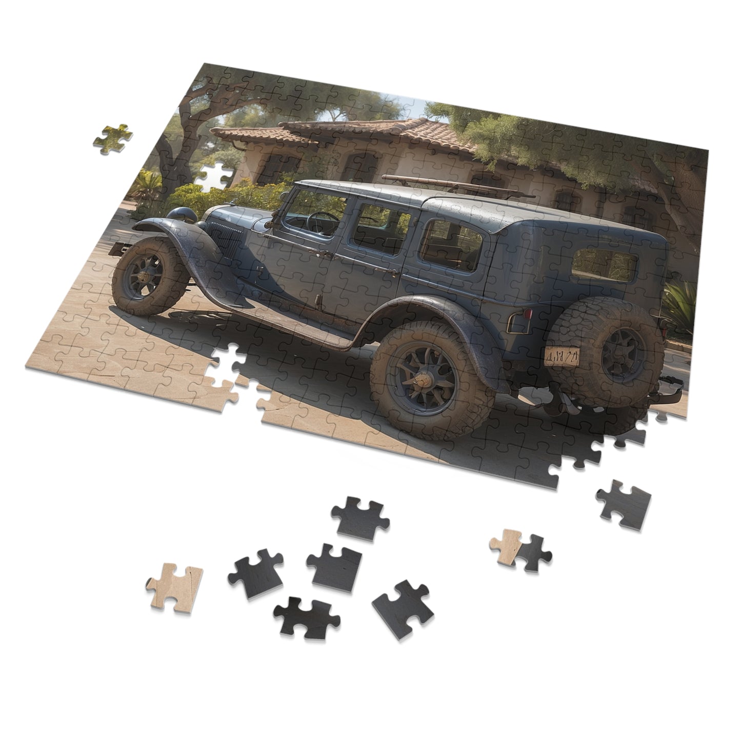 Heritage Homestead Automobile Jigsaw Puzzle (252, 500, 1000-Piece)