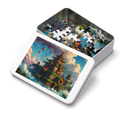 Floating Temples Jigsaw Puzzle (30, 110, 252, 500, 1000-Piece)