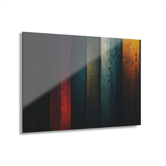 Spectrum Reverie: Premium Acrylic Wall Art Prints (French Cleat Hanging)  Puzzlers Paradise