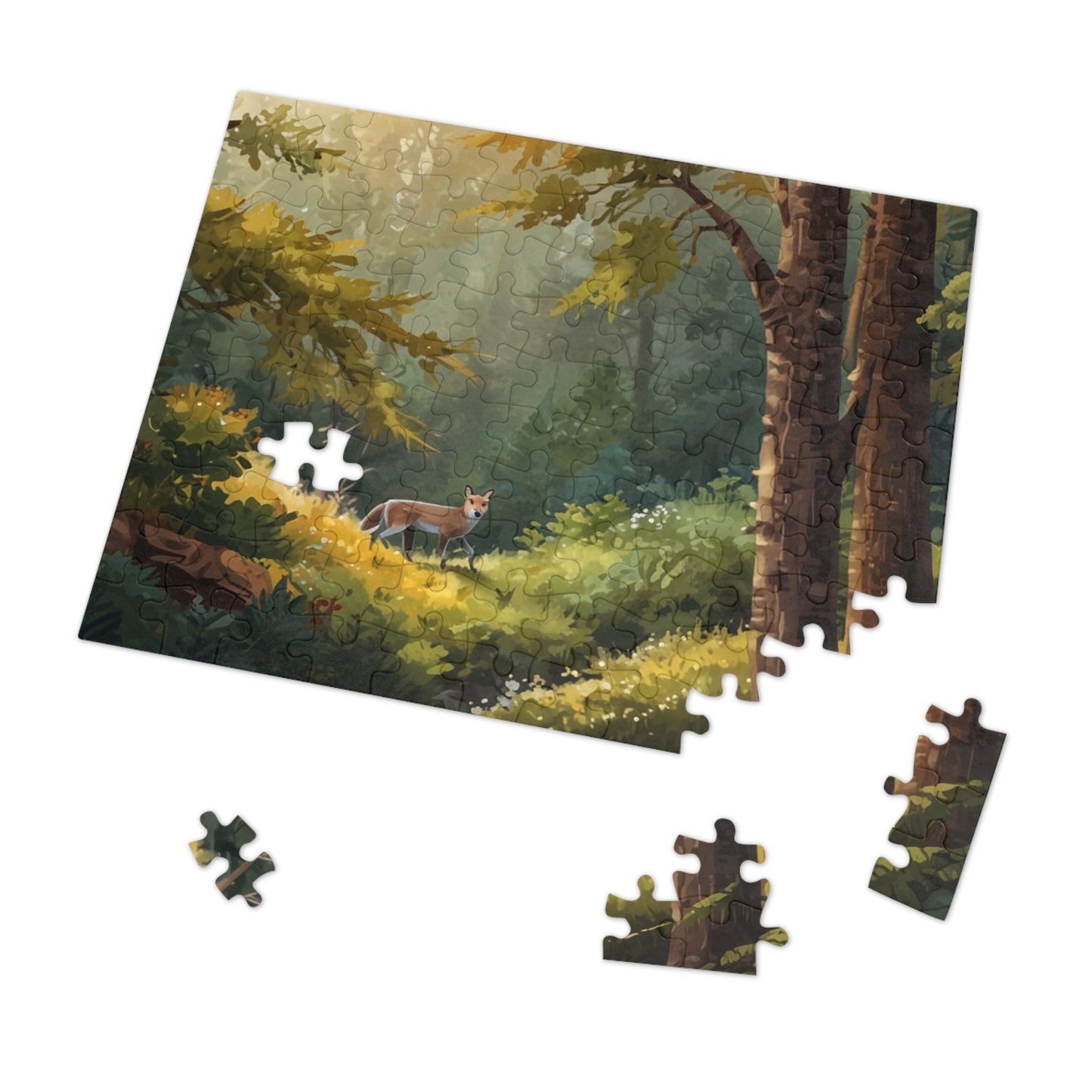 Great Smoky Mountains Forest Walk Jigsaw Puzzle (252, 500, 1000-Piece)