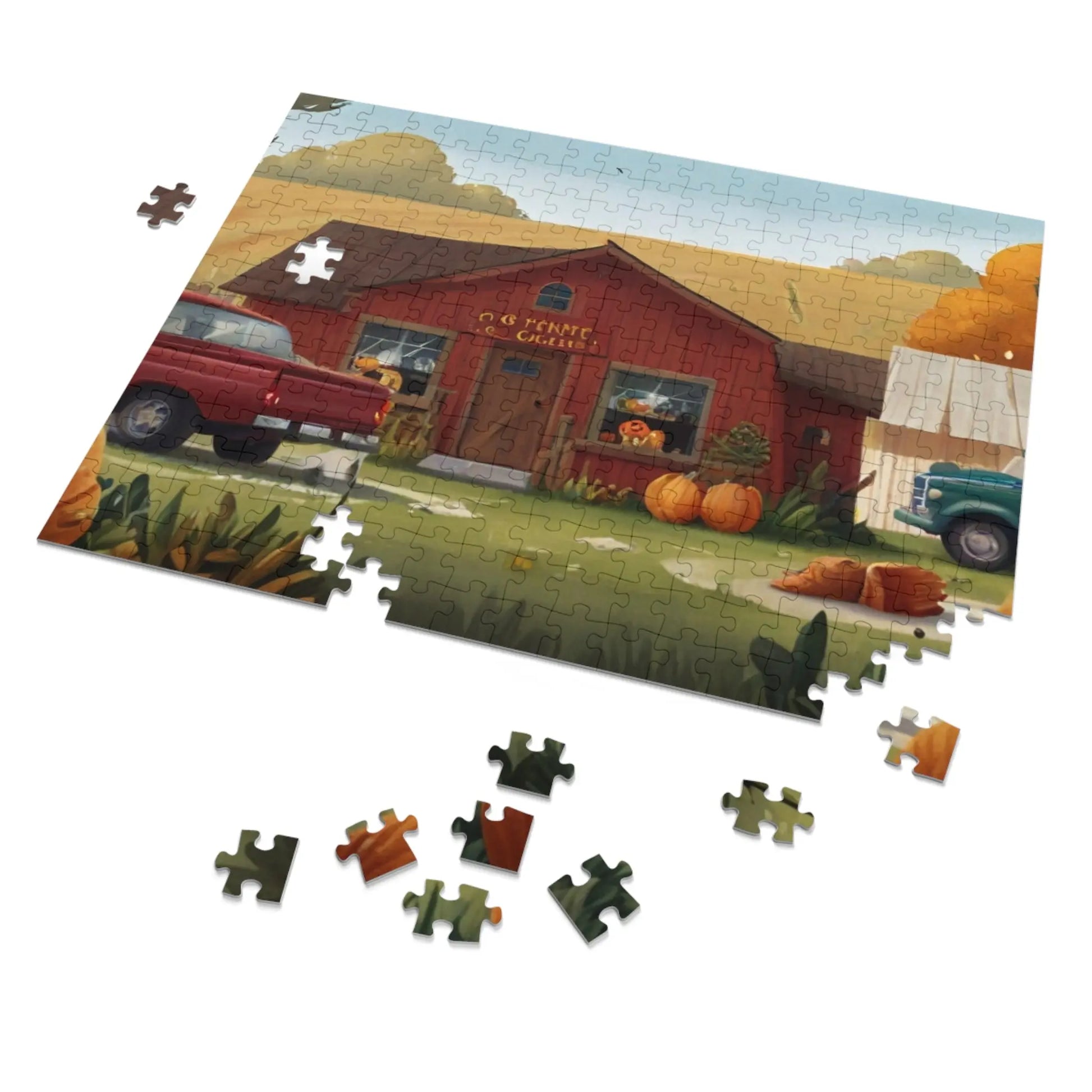 Harvest Haven Jigsaw Puzzle (252, 500, 1000-Piece) - Puzzlers Paradise