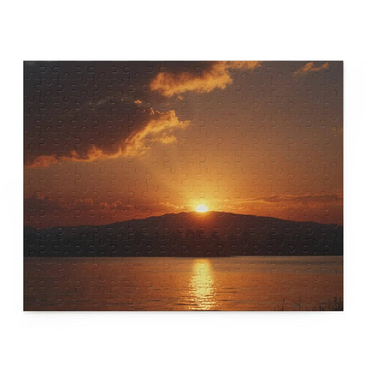 Sunset Serenity Puzzle (120, 252, 500-Piece) - Puzzlers Paradise