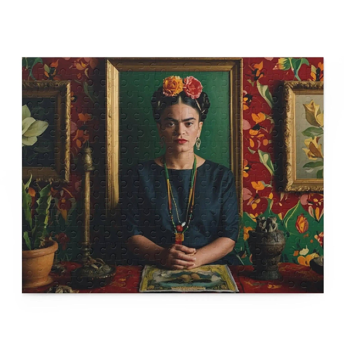 The Essence of Frida Puzzle (120, 252, 500-Piece) - Puzzlers Paradise