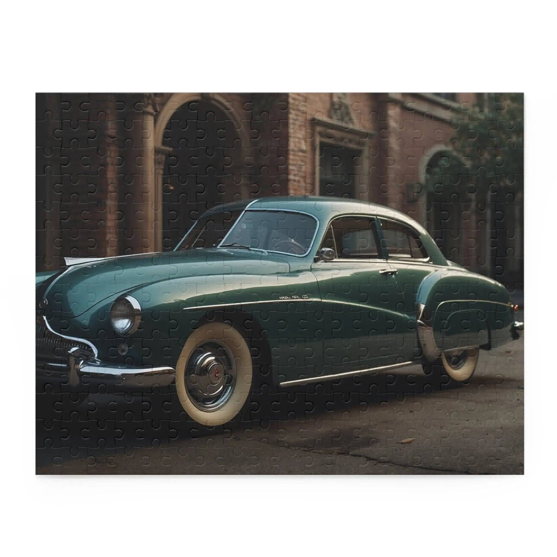 Vintage Elegance on Wheels Puzzle (120, 252, 500-Piece) - Puzzlers Paradise