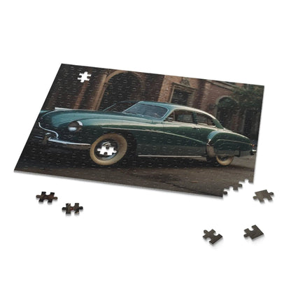 Vintage Elegance on Wheels Puzzle (120, 252, 500-Piece) - Puzzlers Paradise